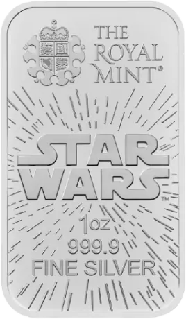 Stříbrný slitek The Royal Mint, Star Wars, 1 oz