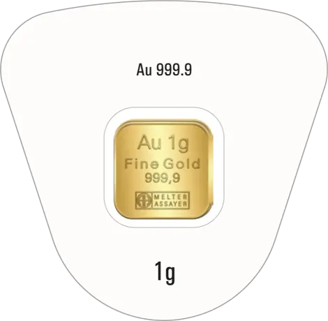 Zlatý slitek Argor Heraeus Gold Seed 10 x 1 g