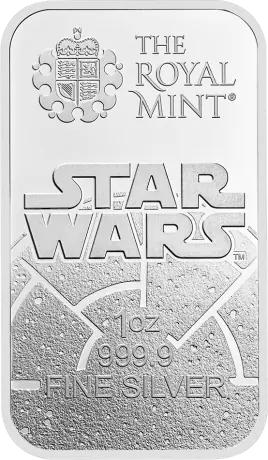 Stříbrný slitek The Royal Mint, Star Wars Dark Side, 1 oz