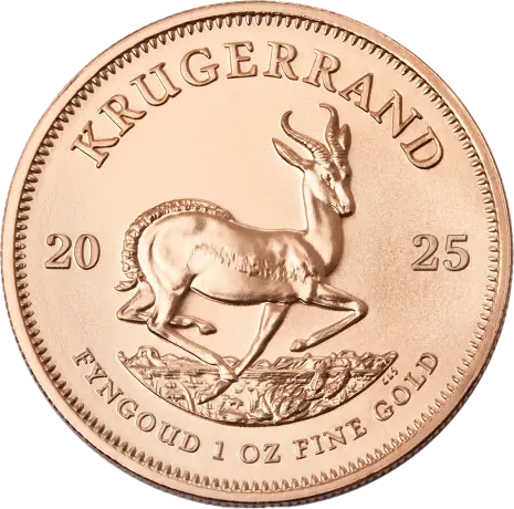 Zlatá mince Krugerrand 2025, 1 oz