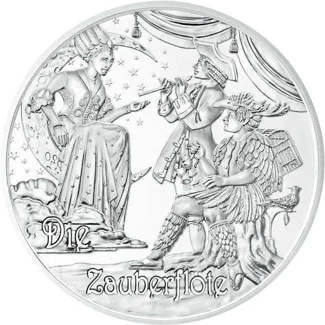 Wolfgang Amadeus Mozart - Mýtus, stříbrná mince
