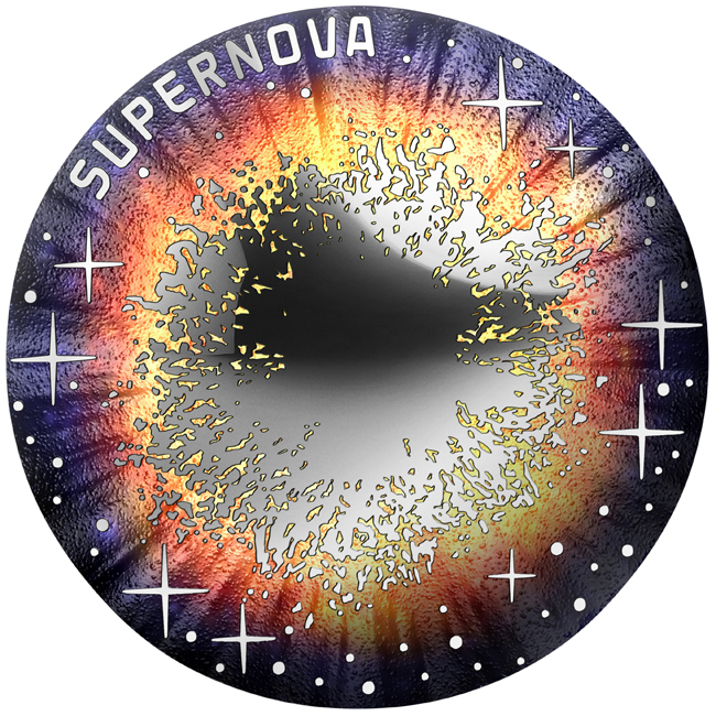 Supernova, 22 g stříbra