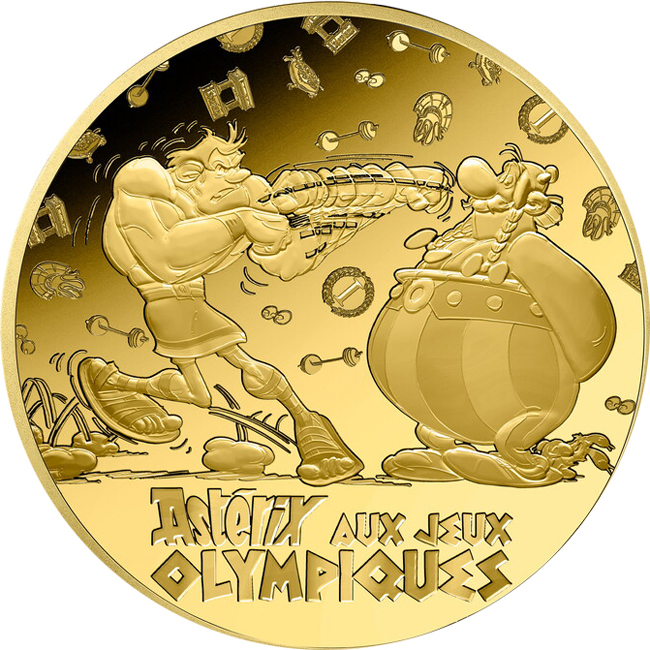 Asterix na olympijských hrách Au 50 Euro