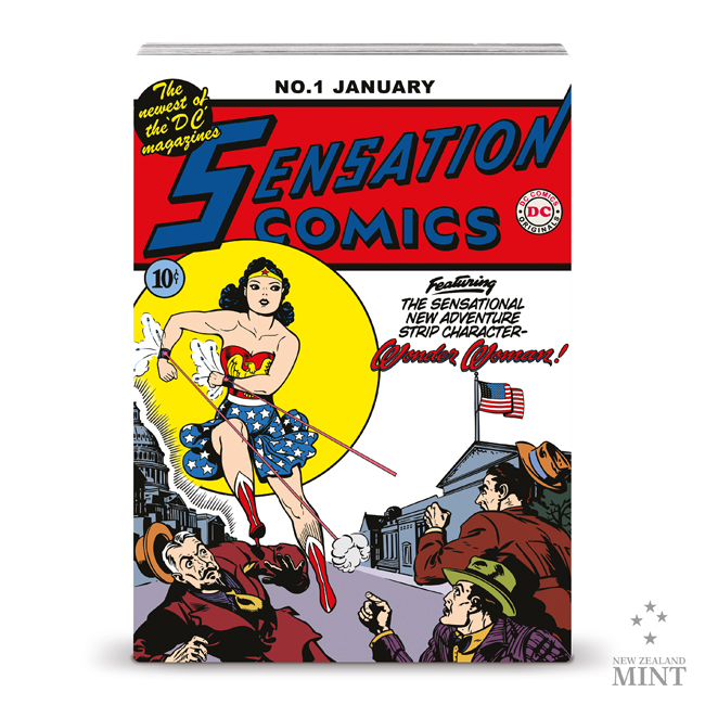 Sensation Comics #1, 2024, 1 oz stříbra