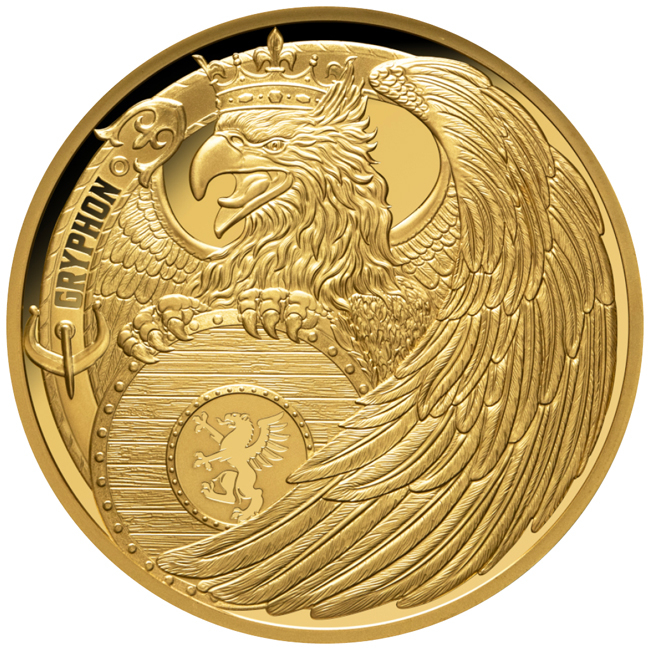 Griffin, zlatá mince 1 oz
