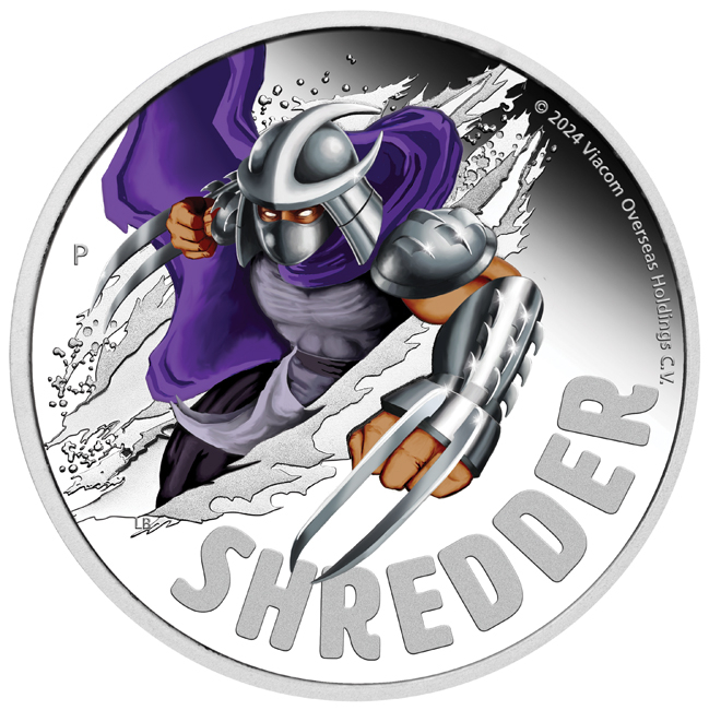 Shredder, 1 oz stříbra