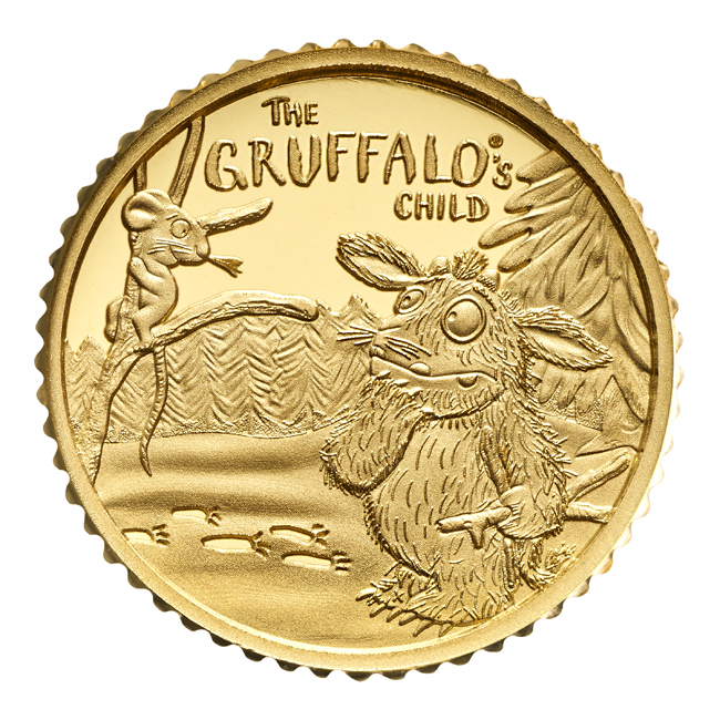 Gruffalovo dítě - 20. výročí, 1/40 oz zlata