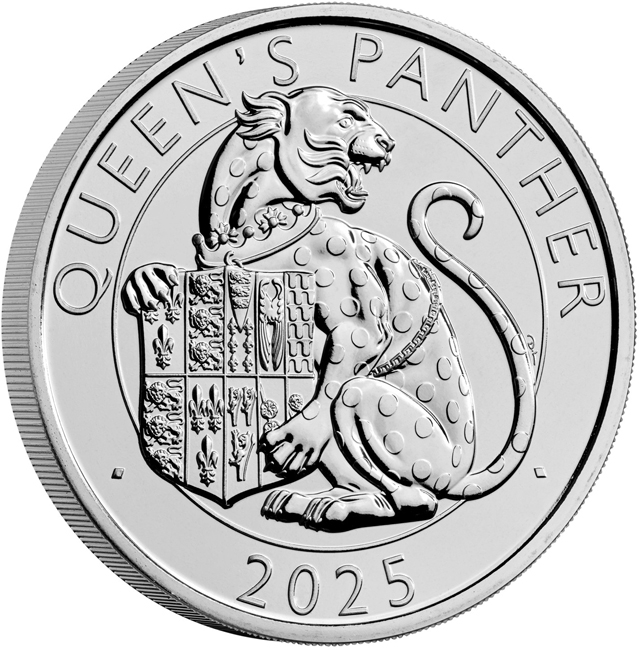 Tudorovský panter 2025 - mincovna Royal Mint -UK, CuNi v blistru