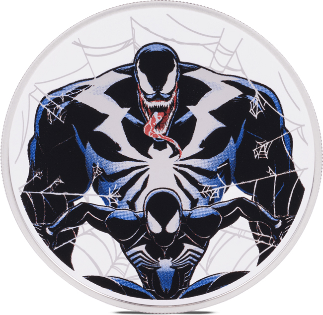 Marvel - Venom 2024, 1 oz stříbra