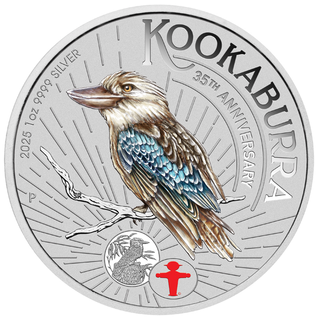 Kookaburra 2025, WMF Berlin - speciální vydání, 1 oz stříbra