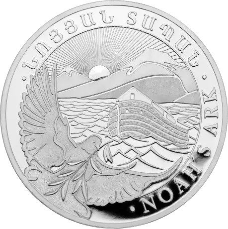 Stříbrná mince Noemova archa 2026, 1 oz
